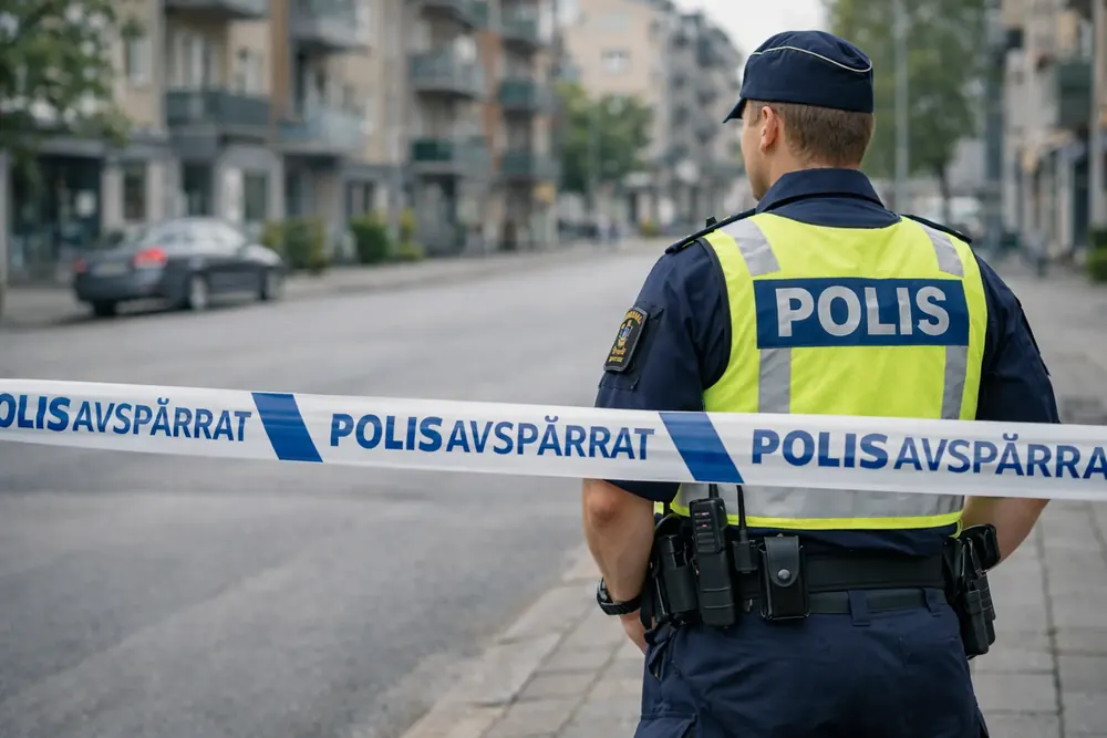 Älg omkom efter fall i Uppsala