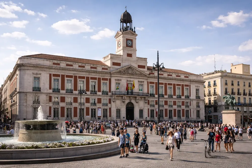 Miljonpublik vid påvemässa i Madrid