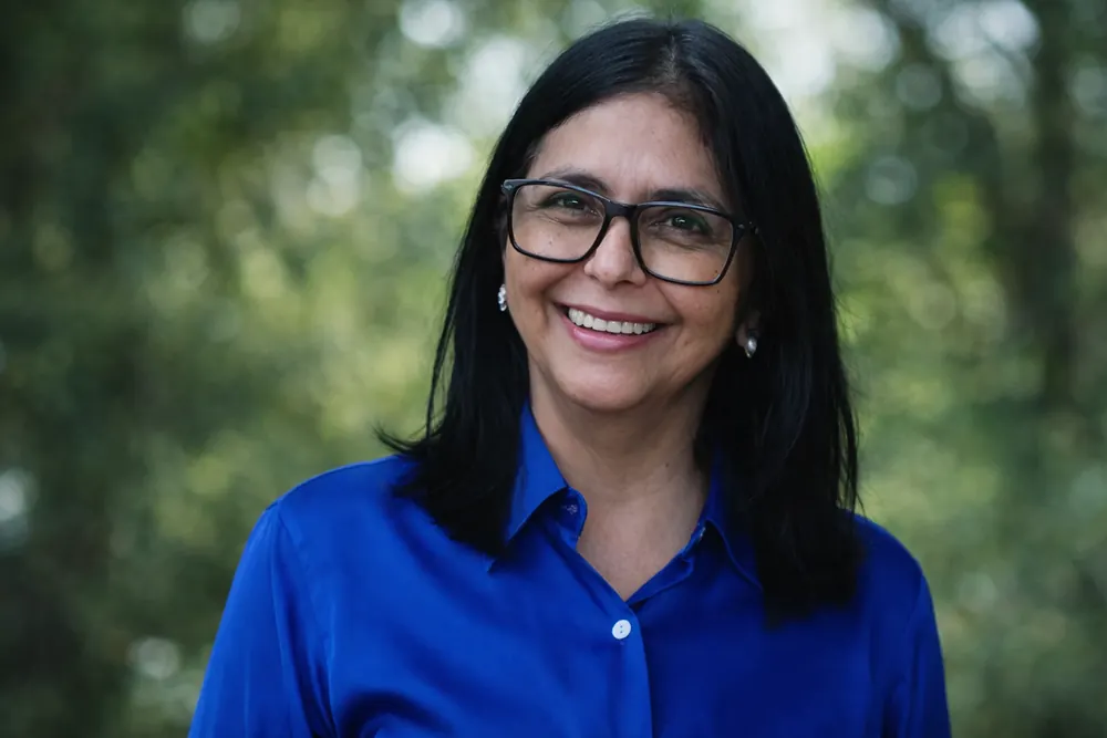 Delcy Rodríguez ser kursändring efter maktskifte