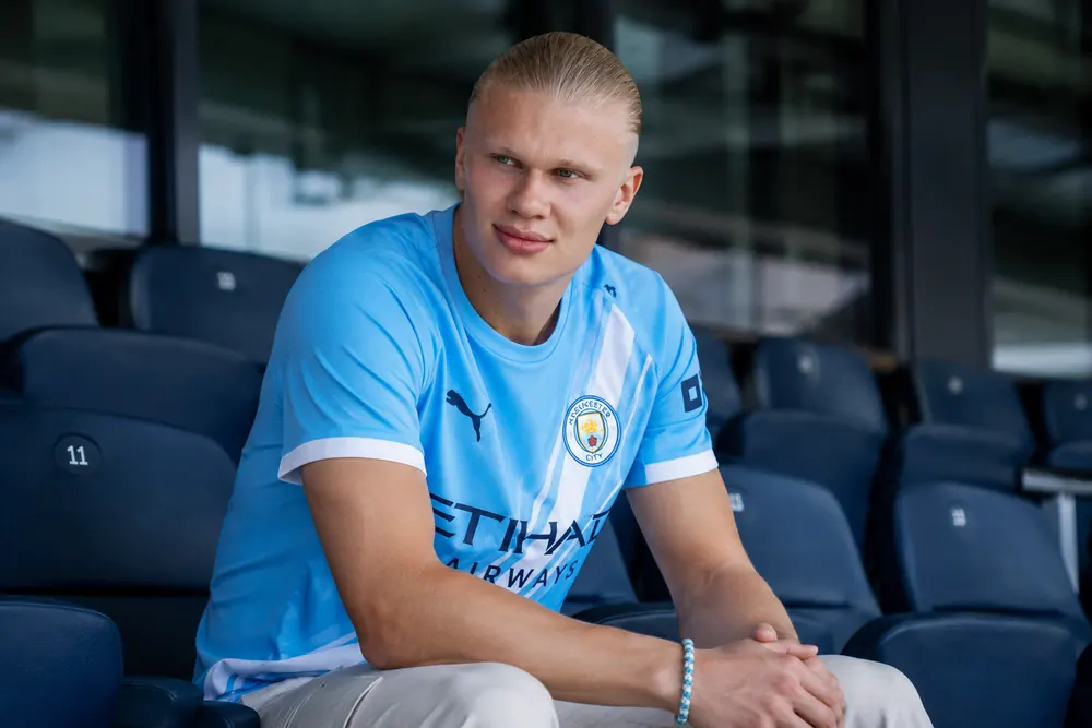 Erling Haaland sköt Norge vidare