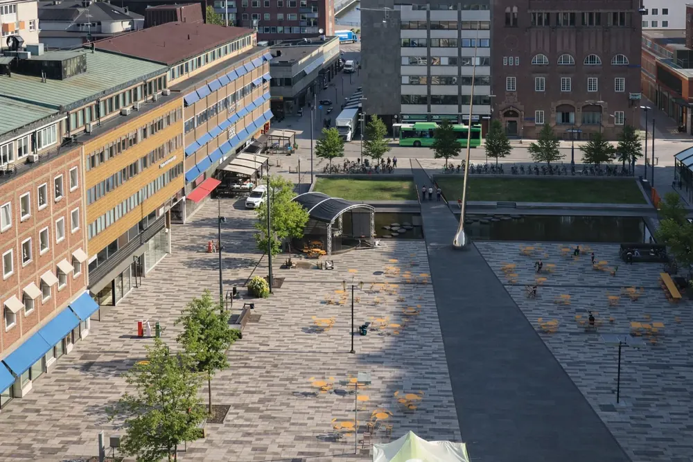 Oladdade granater hittades i Eskilstuna second hand-butik