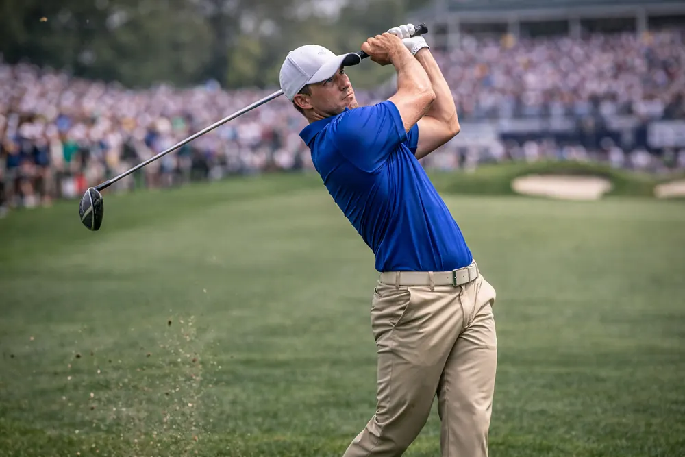 Rahm tappade humöret under US Open