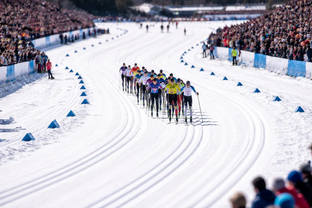 Längdskidparets succé – VM-silver i helt ny sport