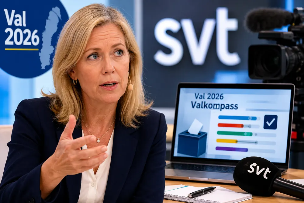 Anne Lagercrantz försvarar bred valbevakning