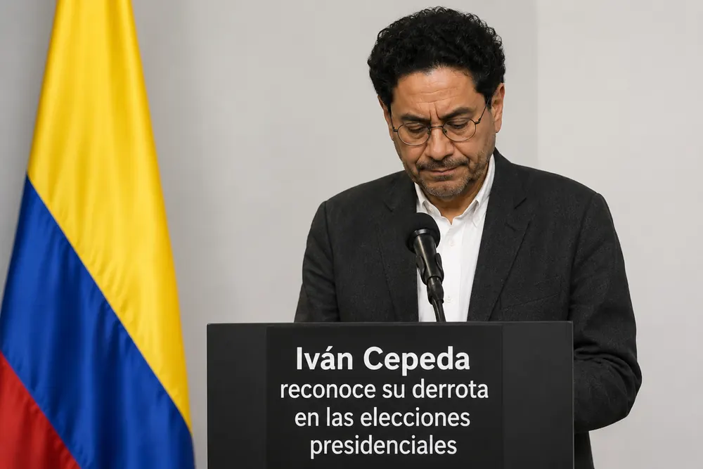 Iván Cepeda erkänner nederlag i Colombias val