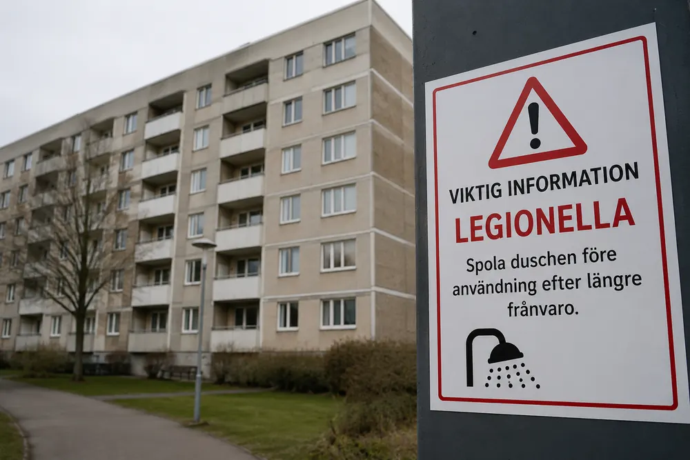 Legionellasmitta i Tensta slutade med dödsfall