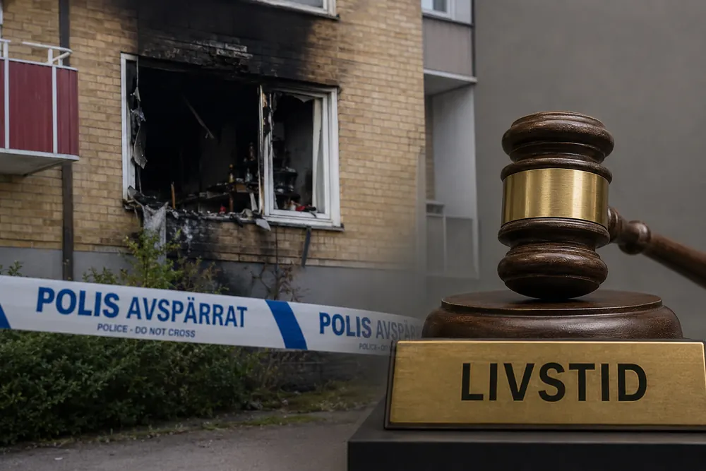Livstid efter granatdåd som lemlästade mamma