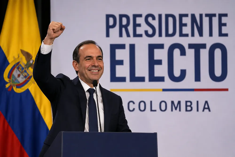 Abelardo de la Espriella tar över presidentposten