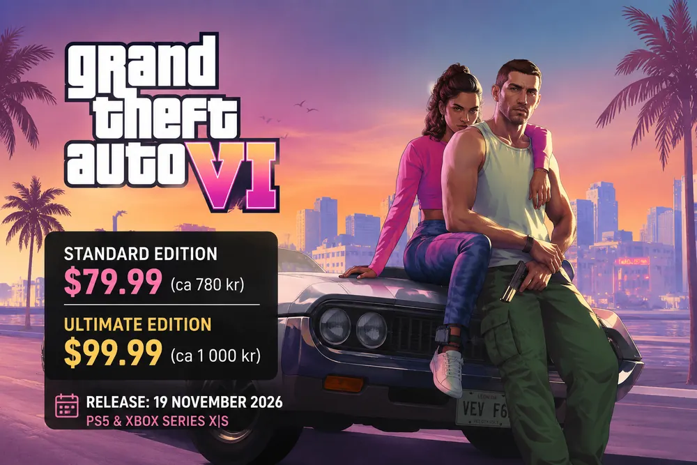 GTA VI får lägre pris än befarat
