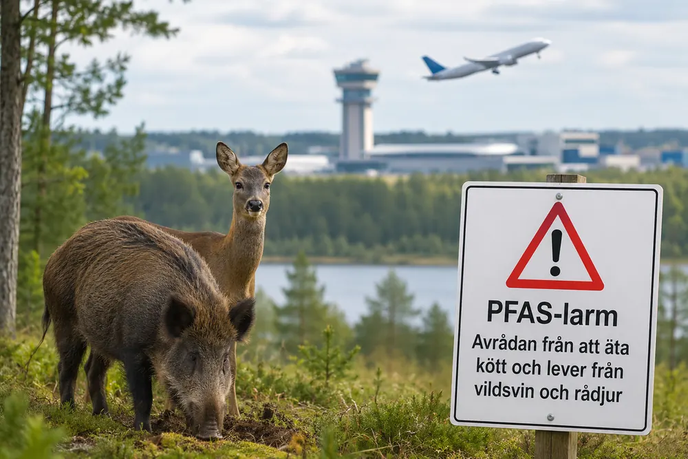 PFAS-larm om viltkött nära Landvetter