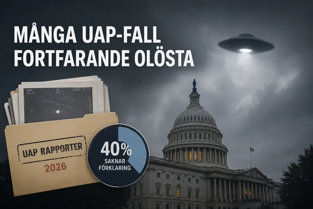 Trumps rådgivare: Många UAP-fall fortfarande olösta