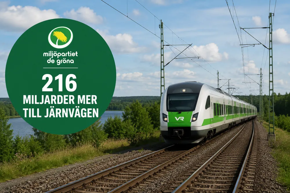 MP vill lägga miljarder mer på järnvägen