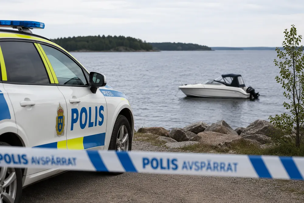 Kvinna misstänkt efter dödsfall på Vättern