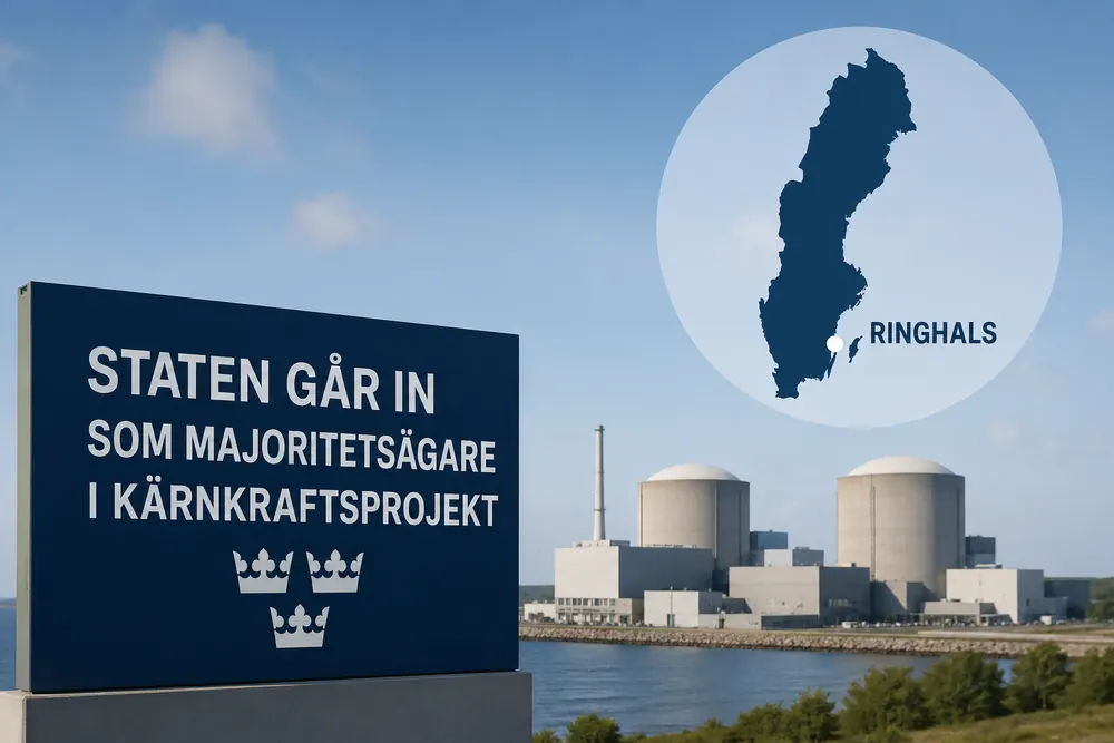 Staten går in som majoritetsägare i kärnkraftsprojekt