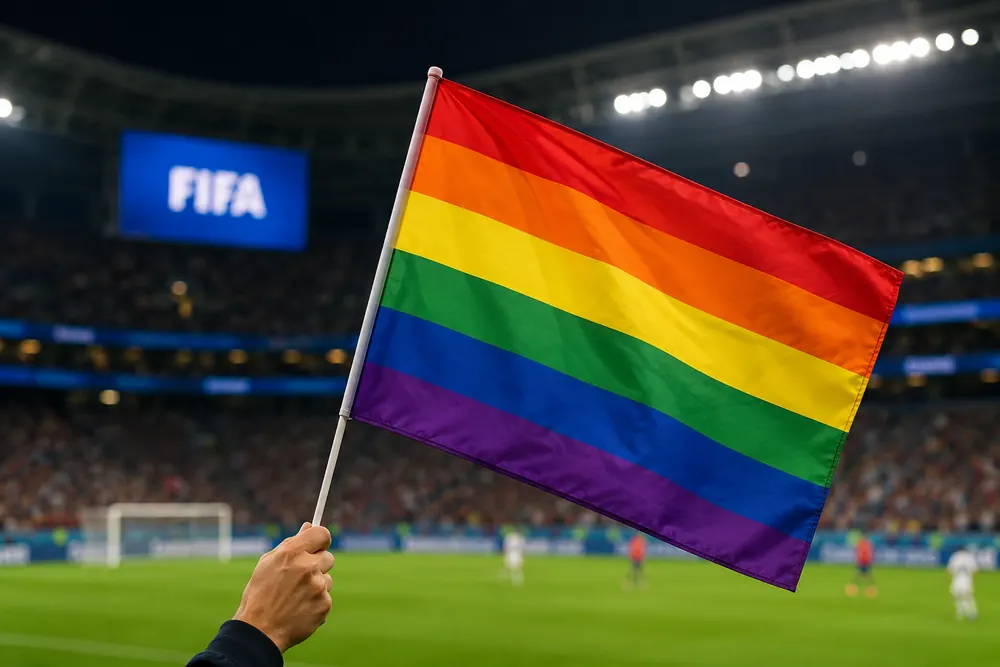 Fifa öppnar för regnbågsflaggor i Seattle