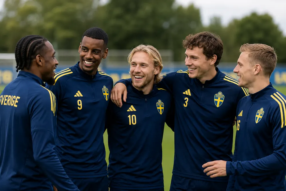 Vänskapsgrupperna i Sveriges VM-trupp