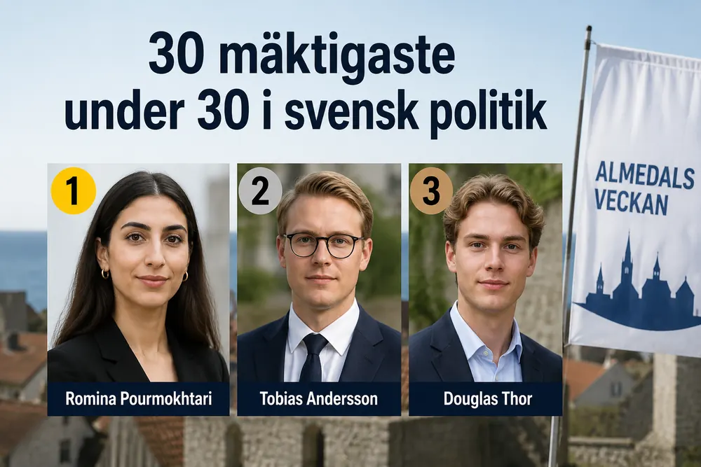 Unga makthavare uppmärksammades under Almedalsveckan