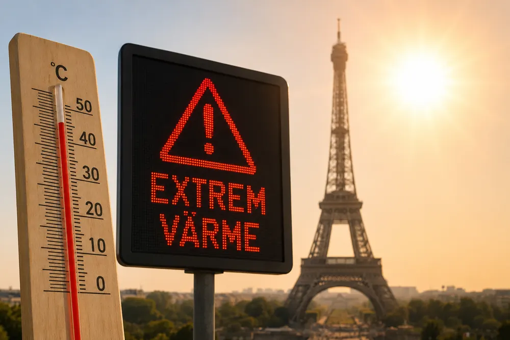 Treåring död när Europa pressas av extremvärme
