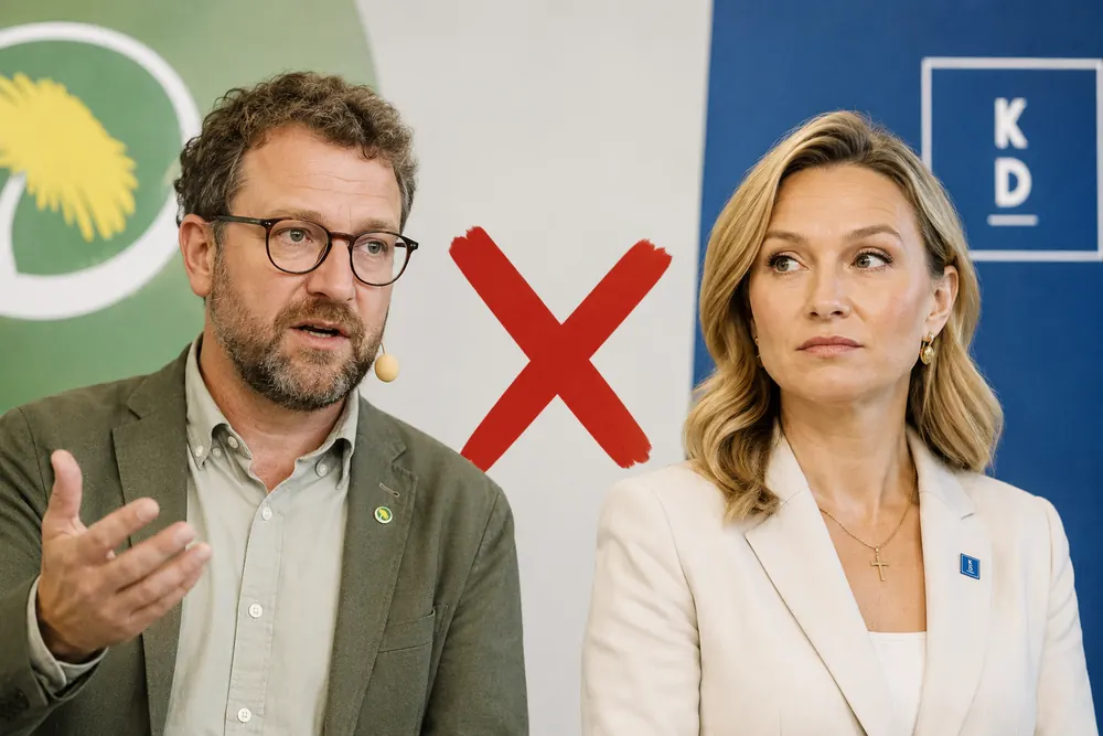 Daniel Helldén avvisar regering med Ebba Busch