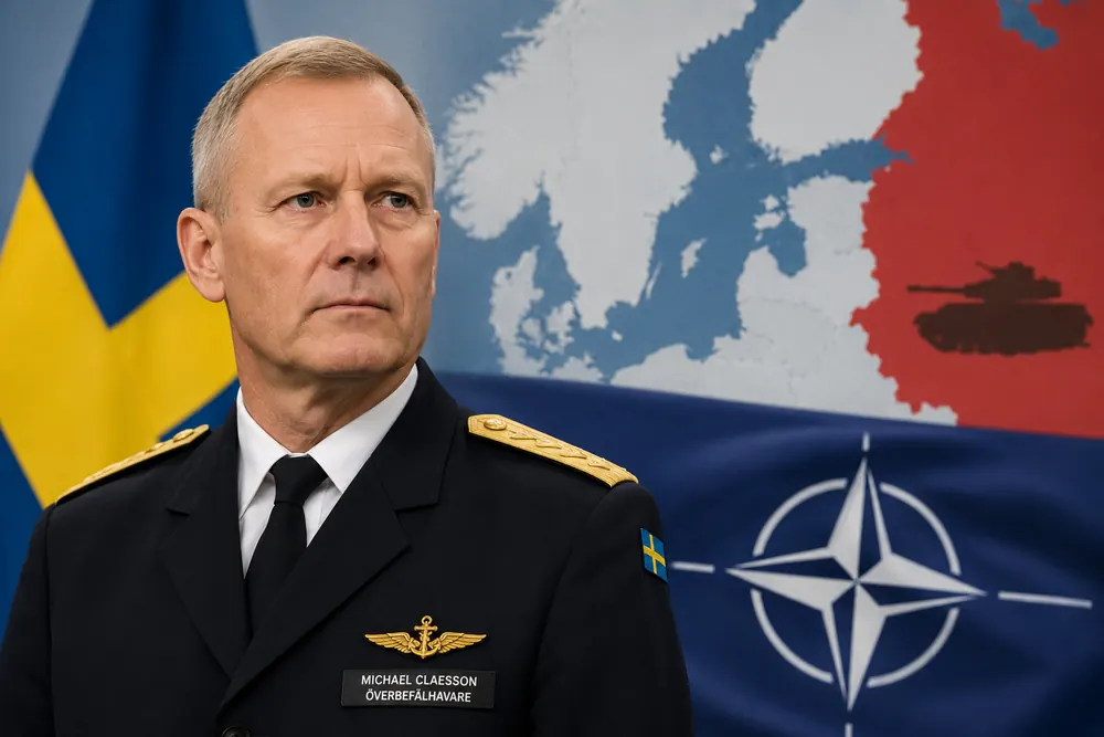 Michael Claesson försvarar varning om Natos säkerhet