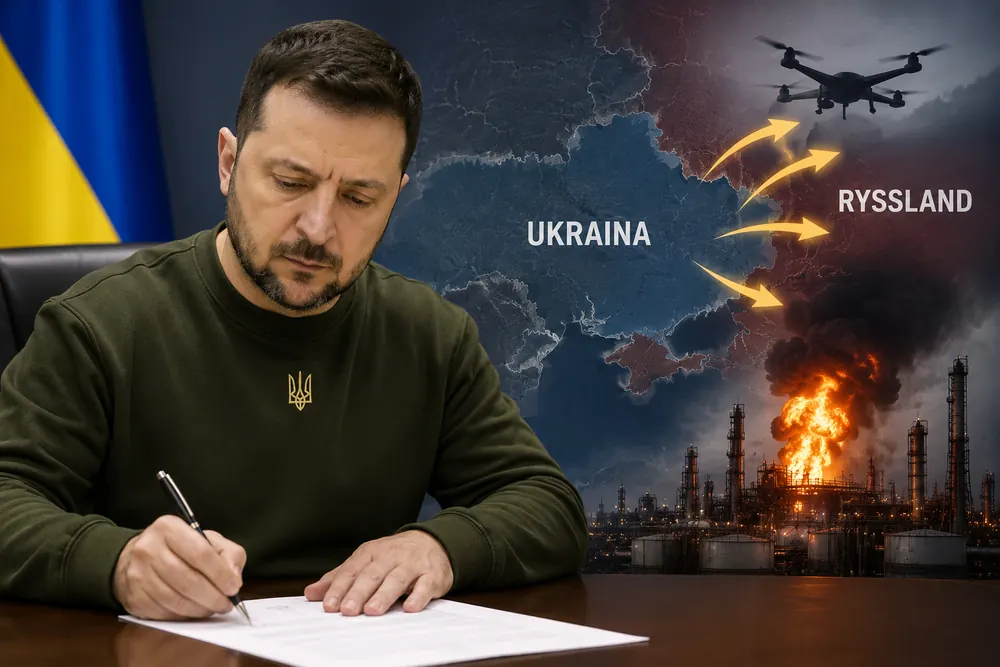 Zelenskyj godkänner ny offensiv plan mot Ryssland