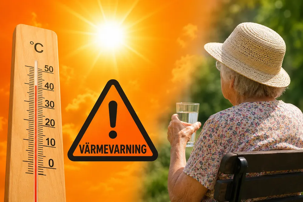 Värmevarning: Expert varnar äldre för allvarliga risker
