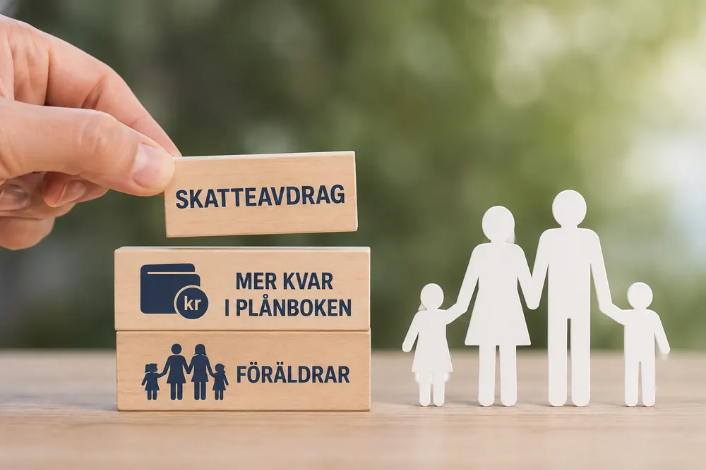Moderaterna vill införa nytt skatteavdrag för föräldrar