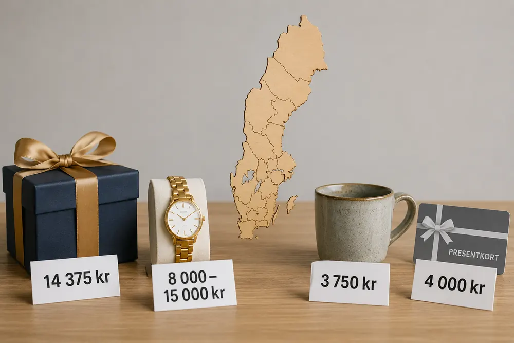 Regionernas gåvor skiljer tusentals kronor