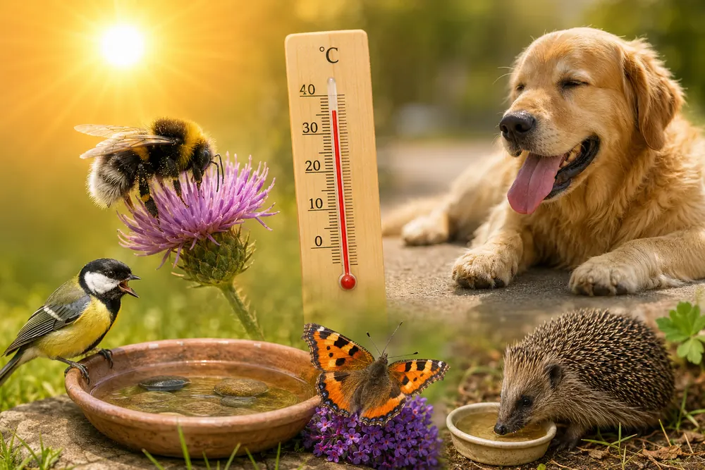 Värme påverkar djur och hotar viktiga pollinatörer