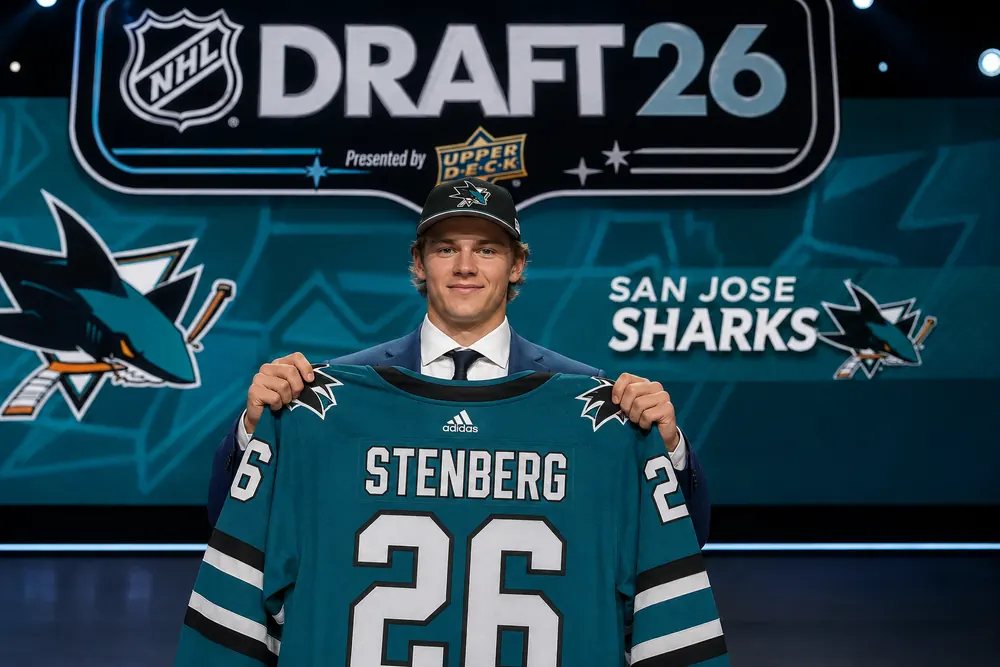 Ivar Stenberg vald som tvåa i NHL-draften