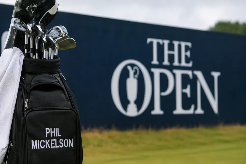 Phil Mickelson missar The Open efter avhopp