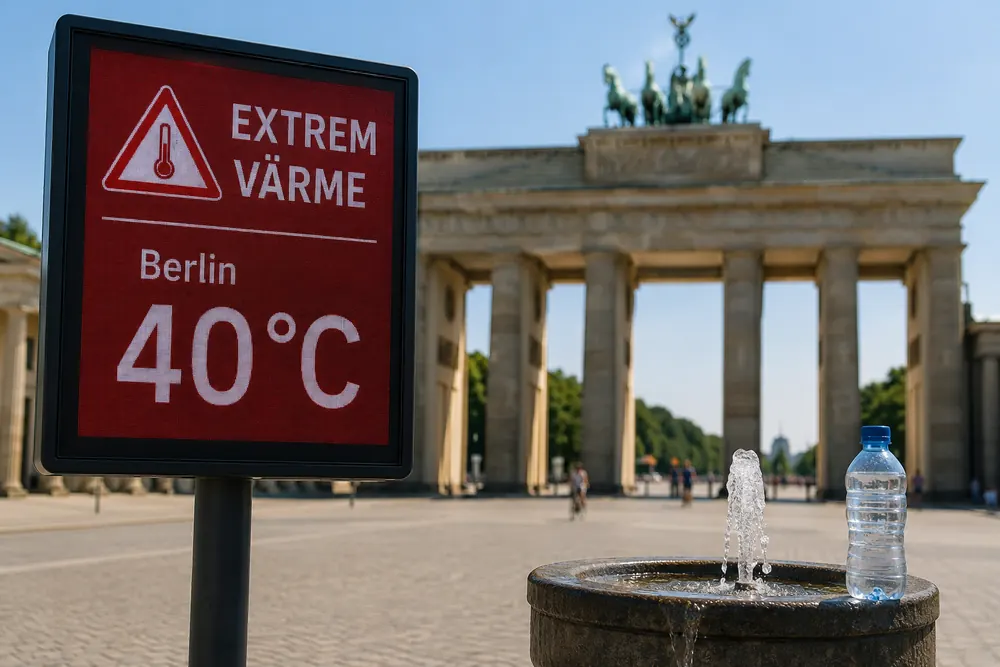 Extrem värme präglar Intertels möte i Berlin