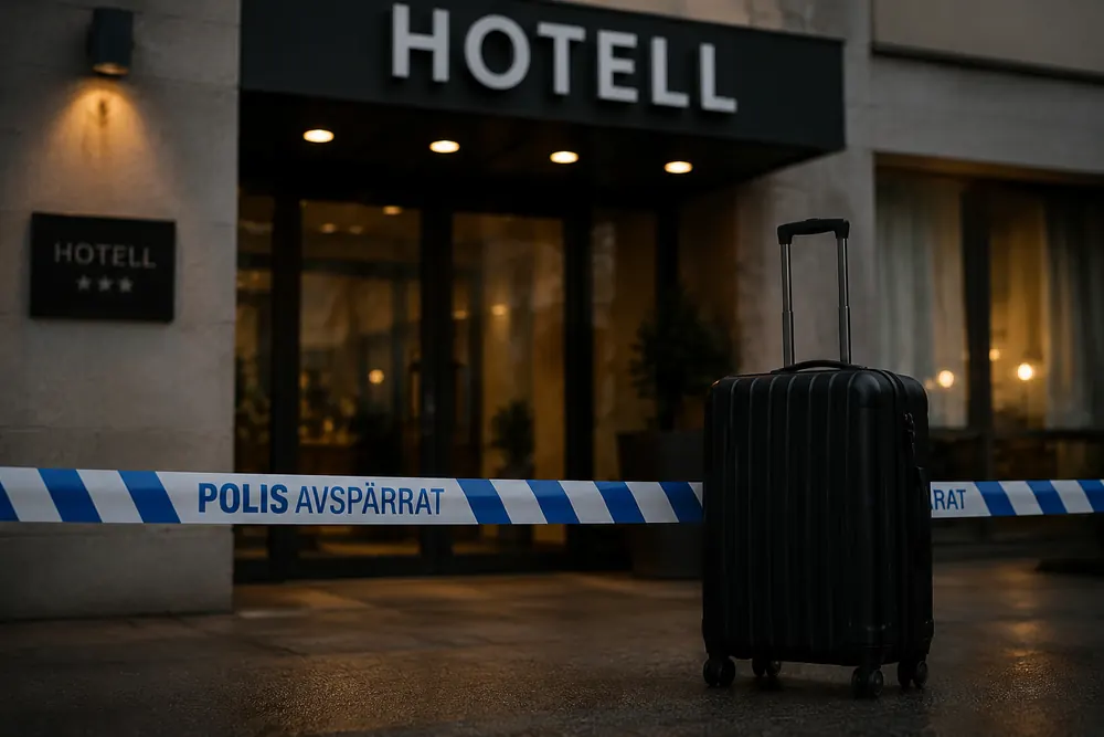 Tonårsflicka hittad död efter hotellbesök