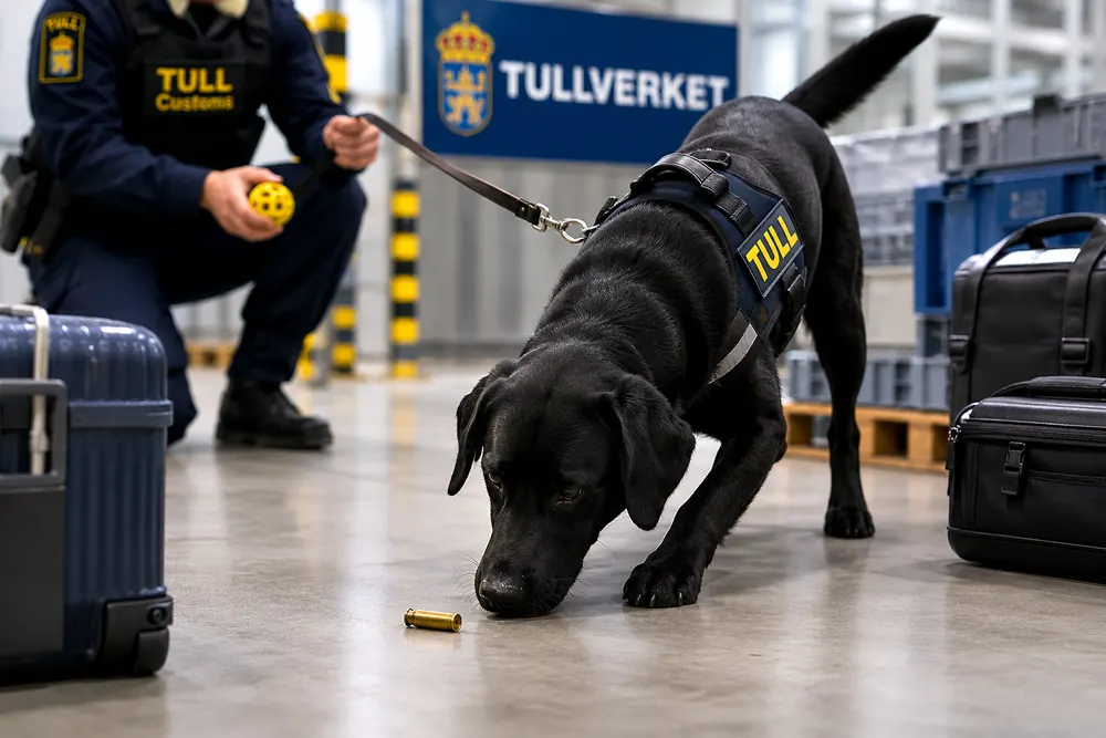 Så väljs Tullverkets framtida sökhundar ut