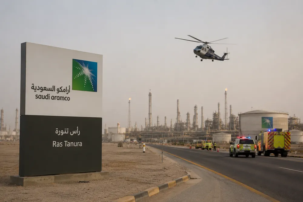 14 döda i helikopterkrasch vid Ras Tanura