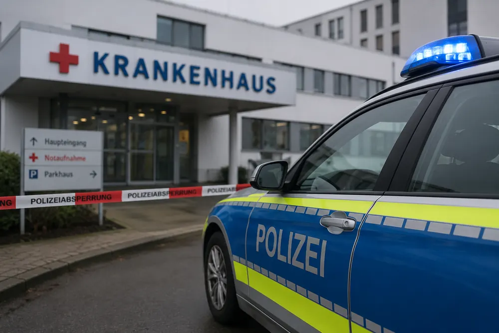 Bebis bortfördes från sjukhus – polis söker misstänkt