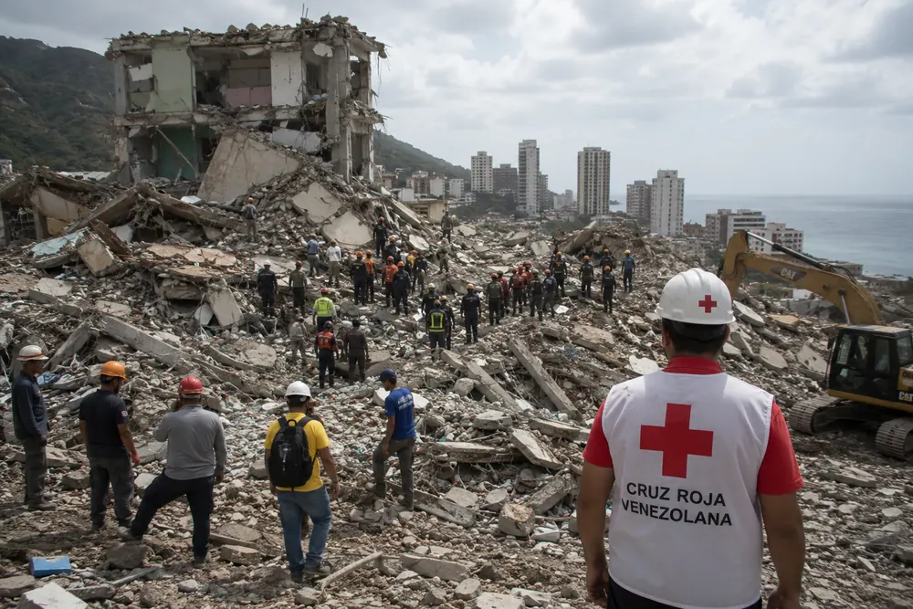 Hoppet minskar efter jordbävningarna i Venezuela