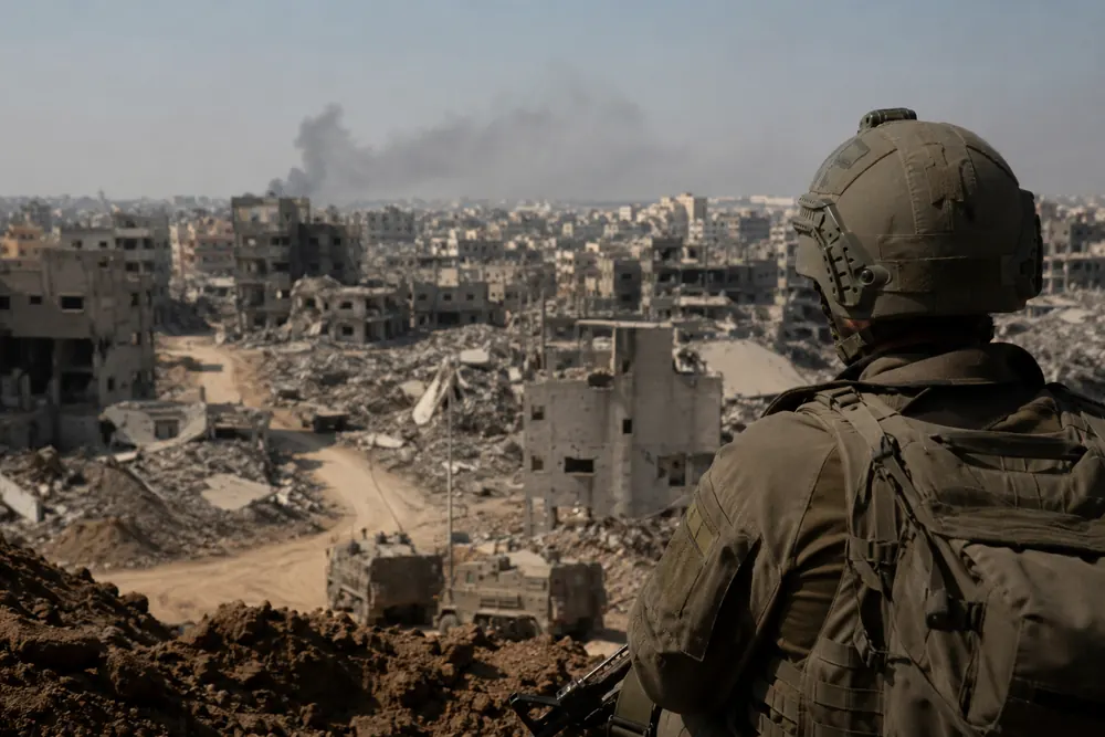 Militär varnar för Hamas upprustning i Gaza