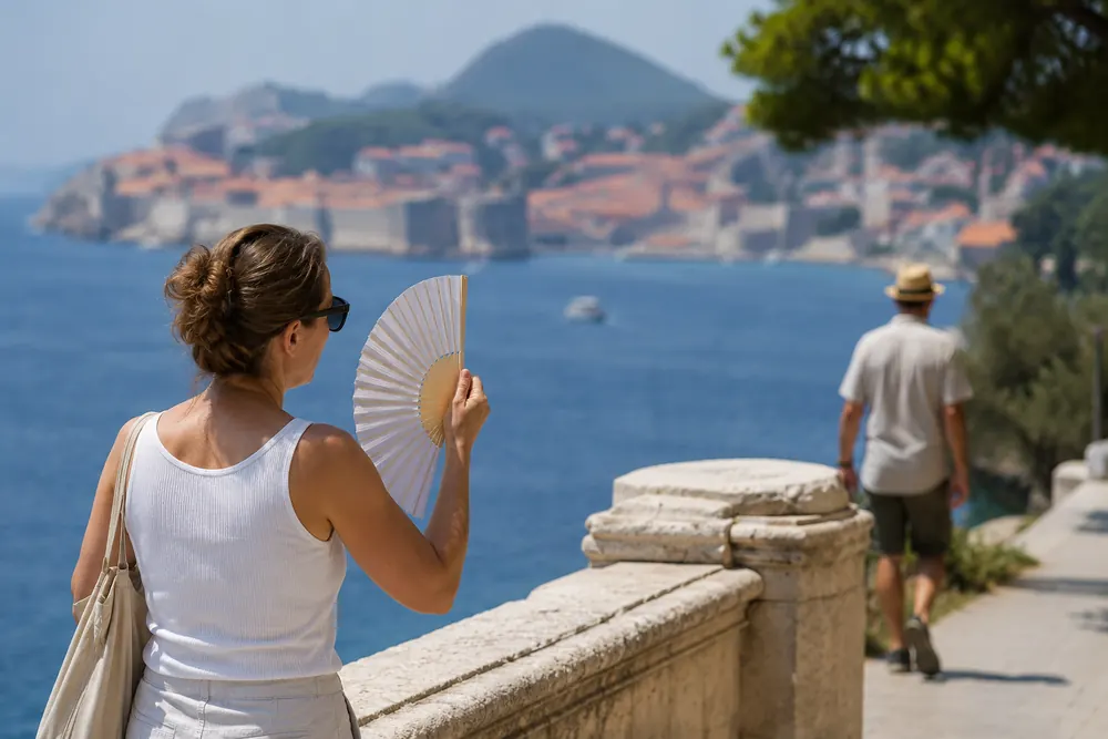 Extremhettan når Balkan med temperaturer nära 40 grader