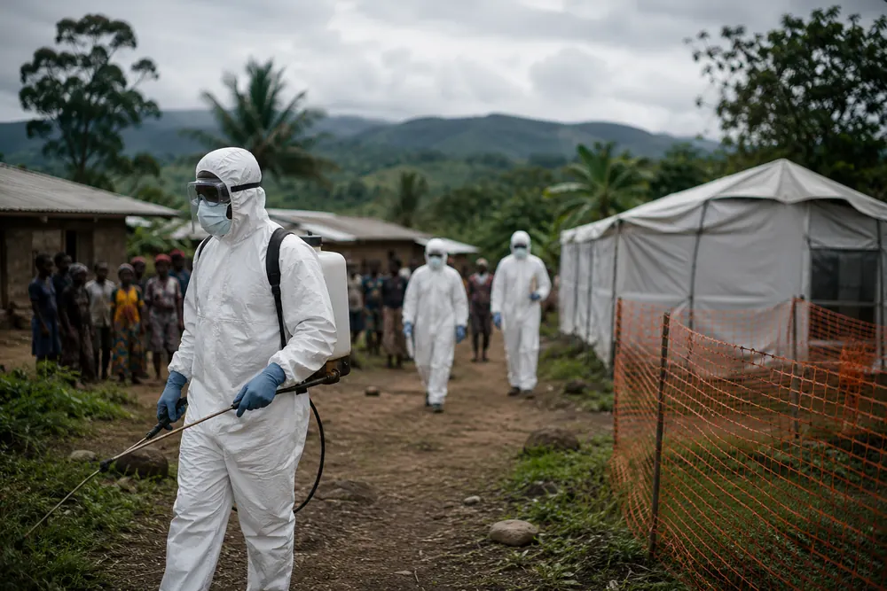 Ebolautbrottet sprids till fjärde provinsen