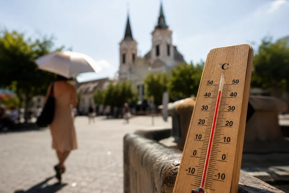 Slovakien slog nytt nationellt värmerekord