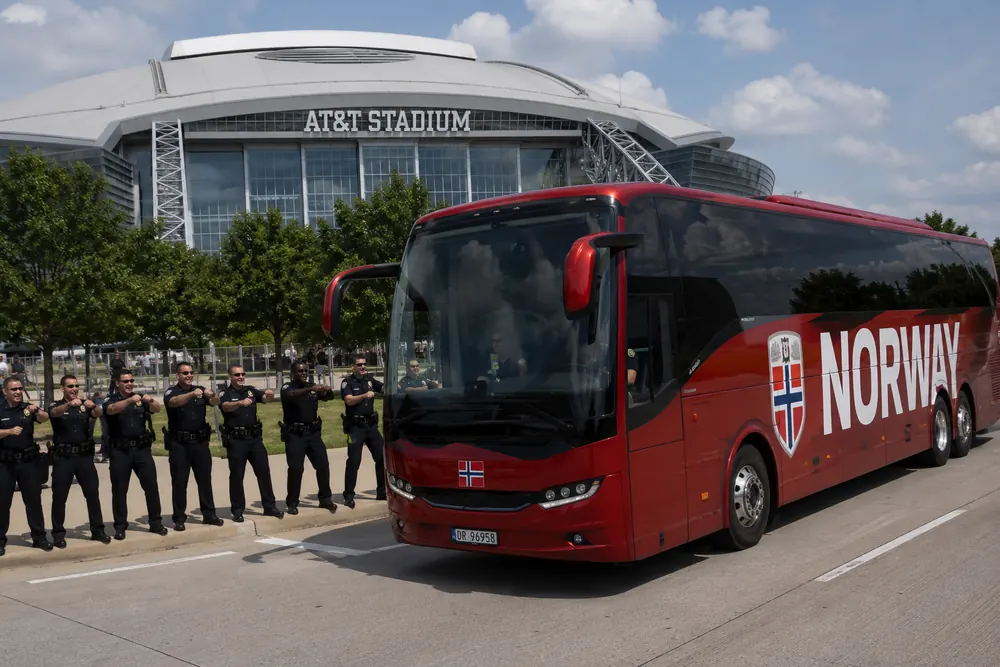 Norge laddat inför VM-duellen i Dallas
