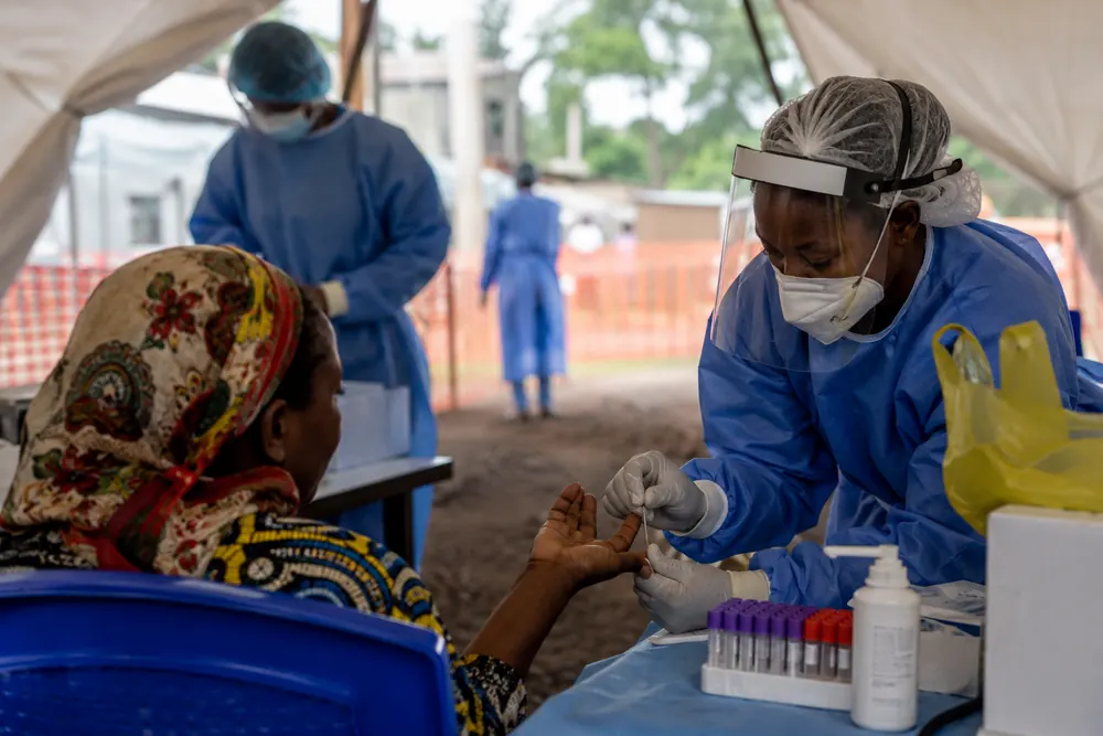 Ebolautbrottet i Kongo-Kinshasa fortsätter att växa