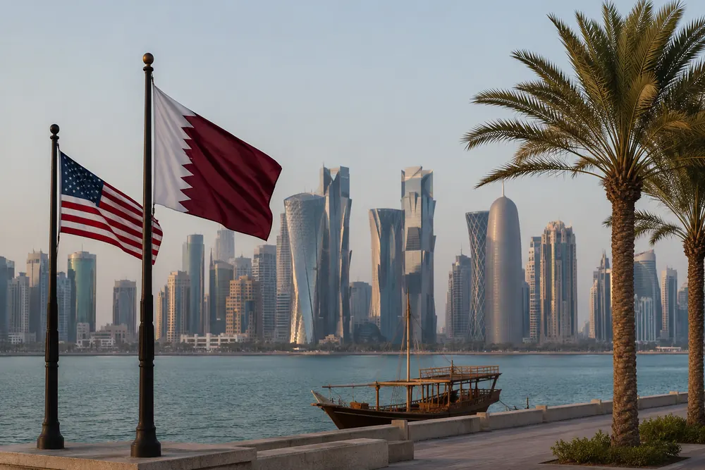 USA delegation reser till samtal i Doha