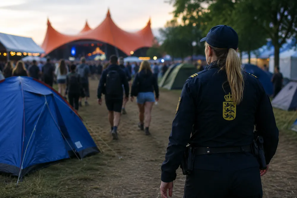 Polisen utreder misstänkt våldtäkt på Roskildefestivalen