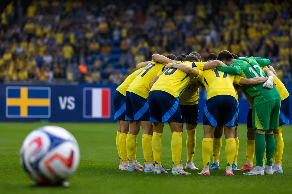 Sverige jagar skräll mot Frankrike