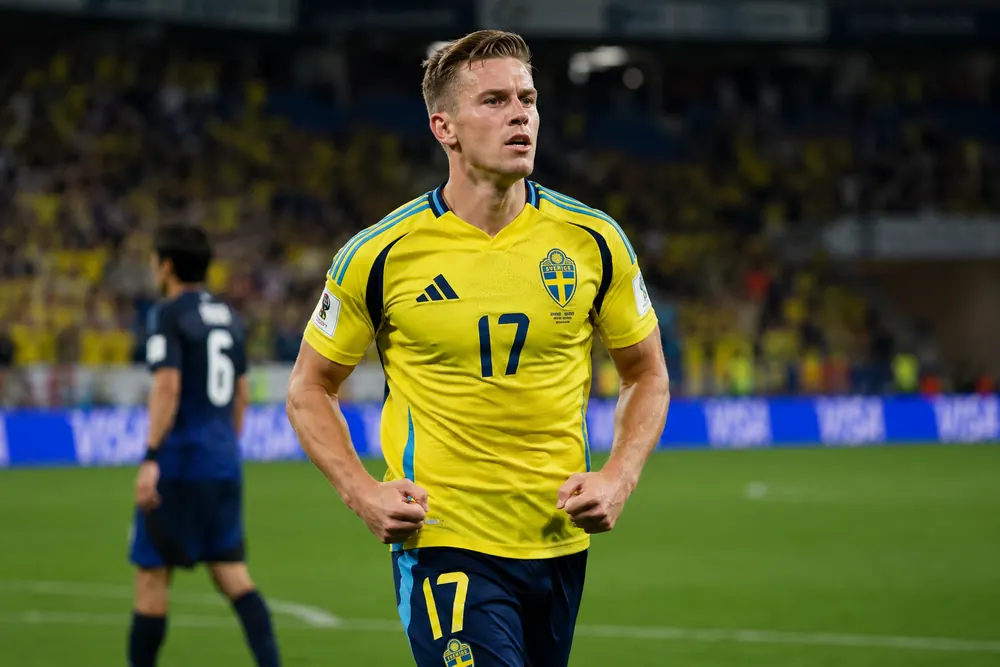 Viktor Gyökeres fysik lyfts fram inför VM