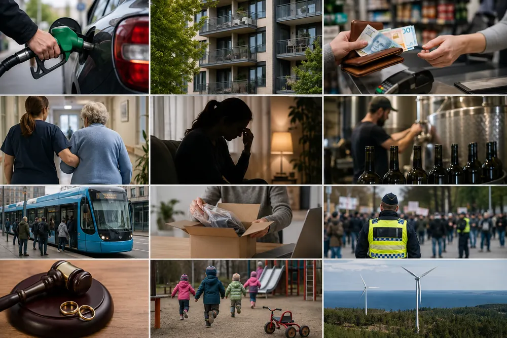Flera nya lagar träder i kraft från juli