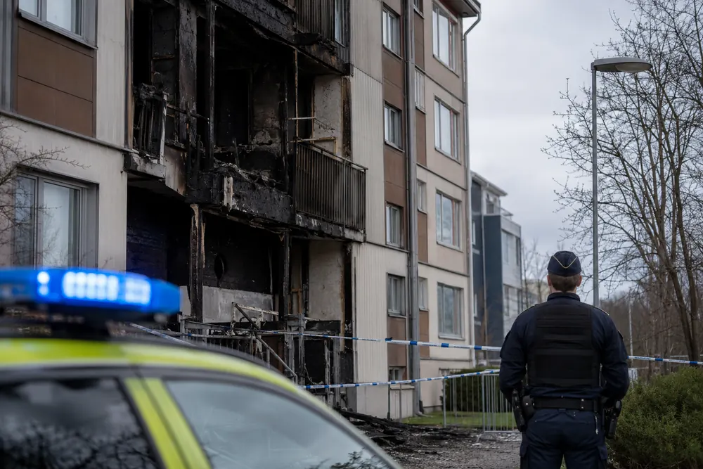 Sex års fängelse efter dödsbrand där femåring lämnades ensam