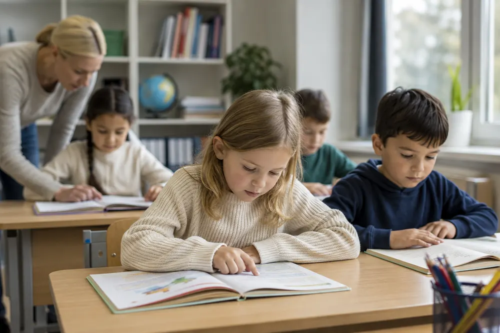 S vill införa daglig läsning i lågstadiet